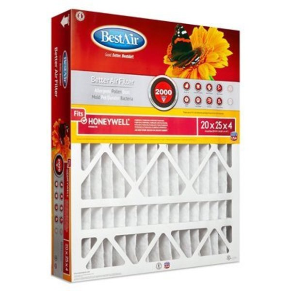 Bsc Preferred 20x25x4 Honeywel Filter HW2025-11R